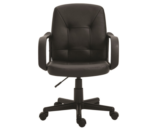 A1100 ΜΑΥΡΗ ΠΟΛΥΘΡΟΝΑ ΓΡΑΦΕΙΟΥ 56Χ55Χ43-87/55-98εκ.